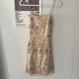 homecoming floral dress - lucy in the sky - size xs